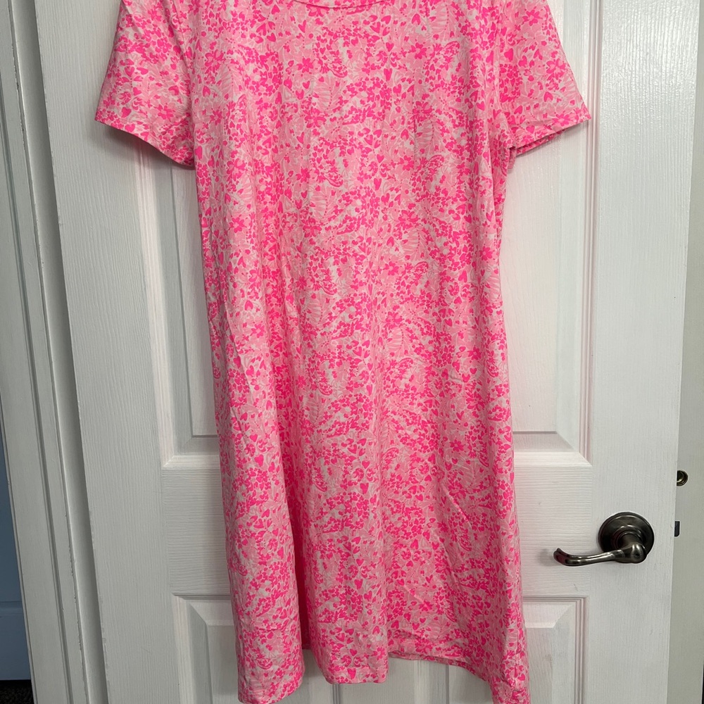 Lilly Pulitzer Pink Floral Dress